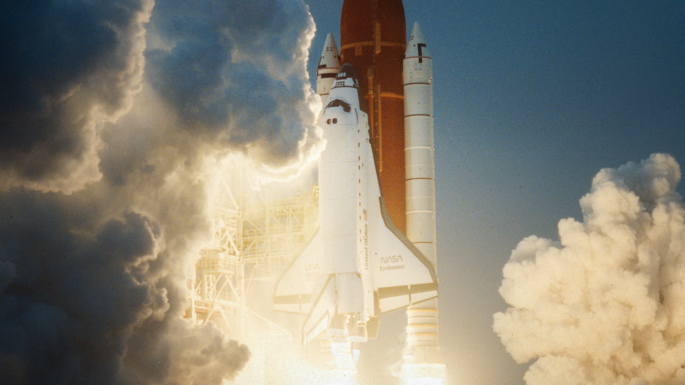 Image of Endeavor Spacecraft