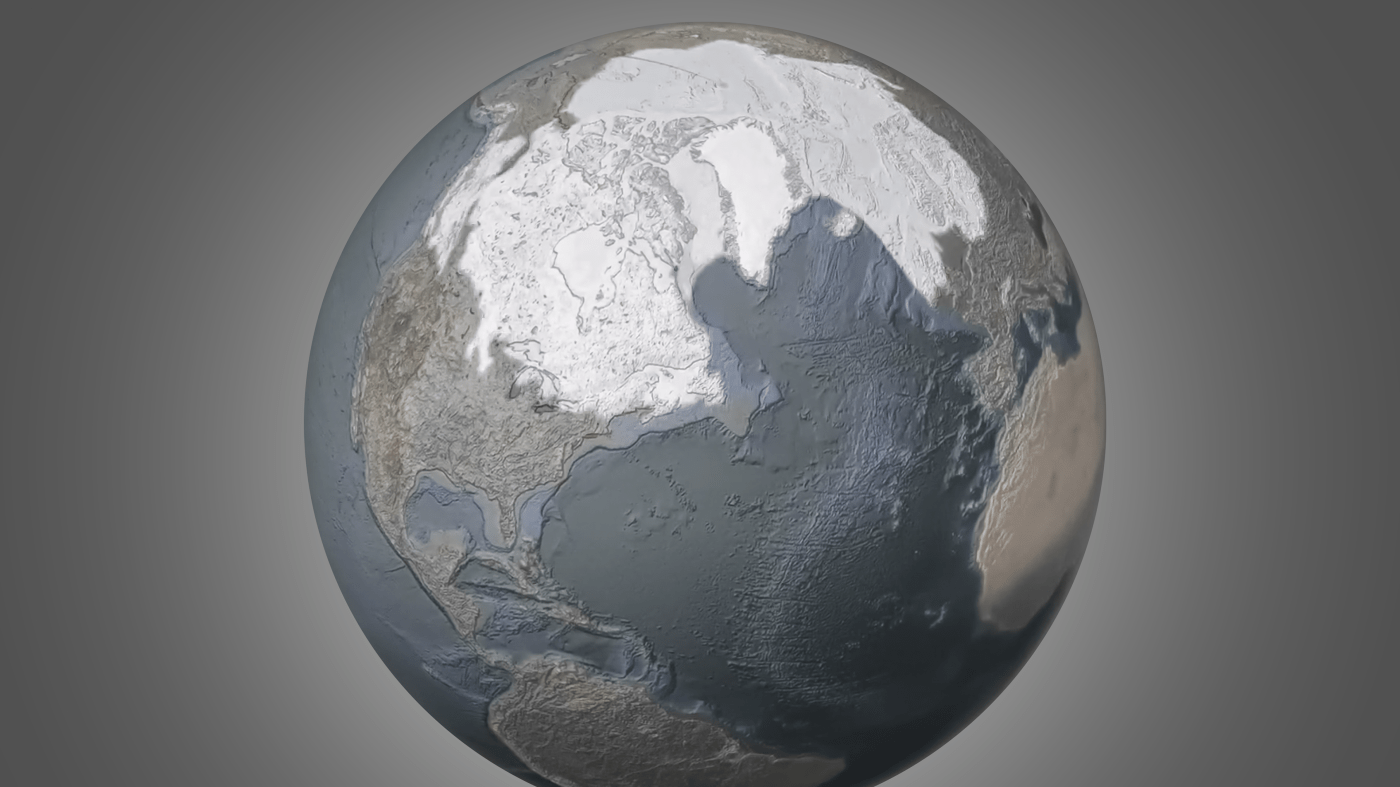 Image of rising seas on Earth