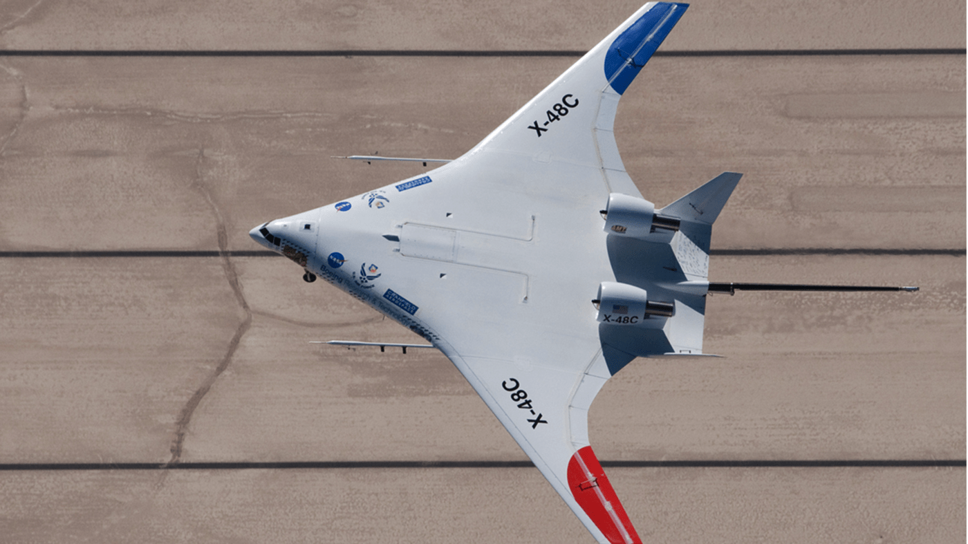 Image of X-48C Aircraft Model