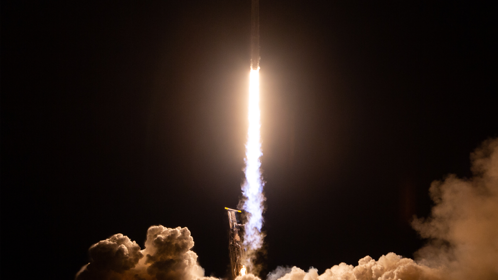 Image of a rocket launching