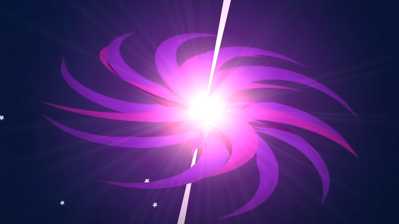 Image of a Quasar (quasi-stellar radio source)