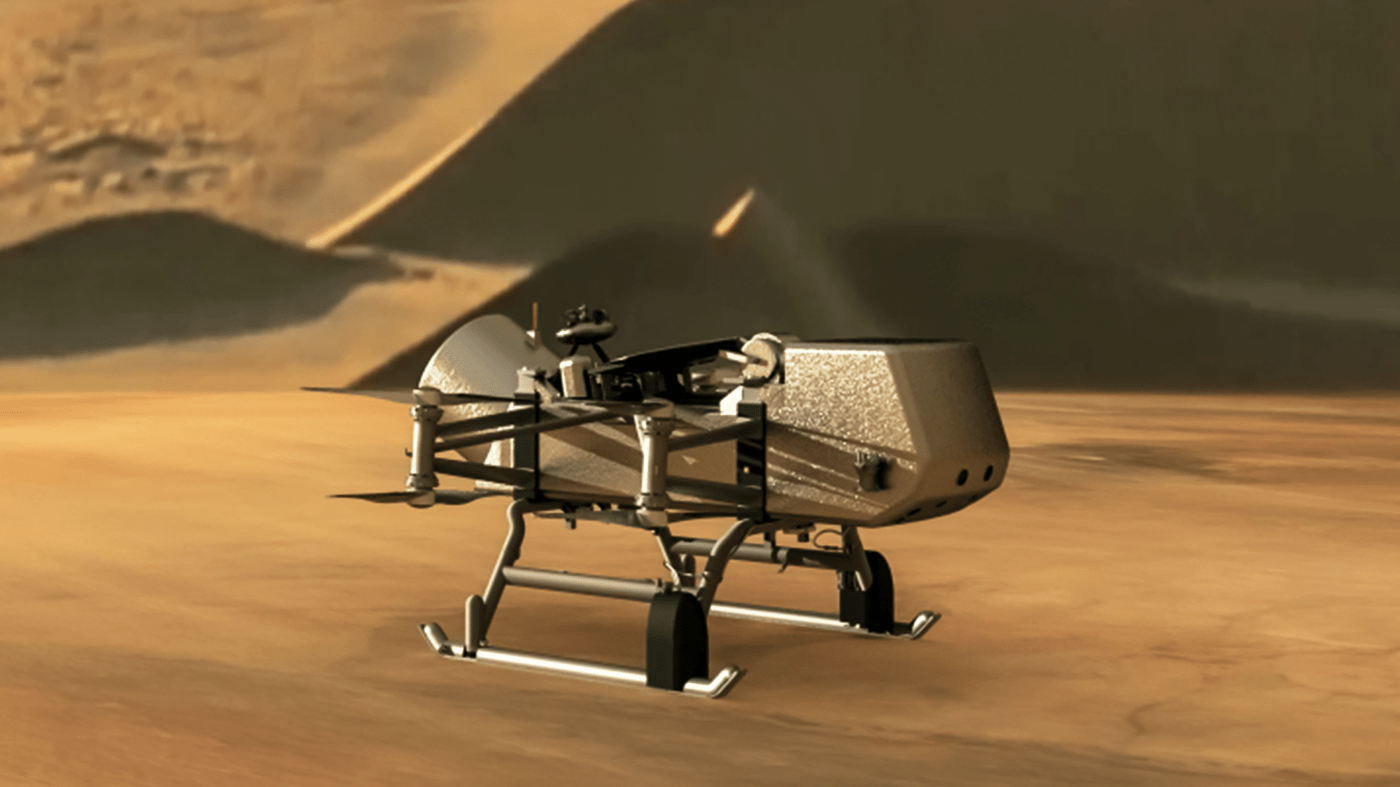 Image of Dragonfly Spacecraft