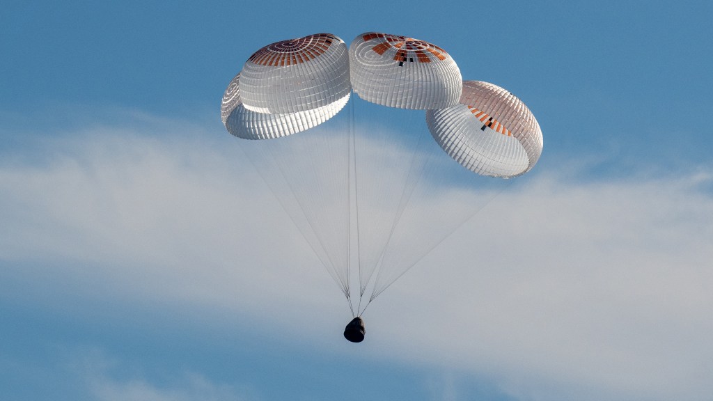 NASA's SpaceX Crew-10 Re-Entry and Splashdown
