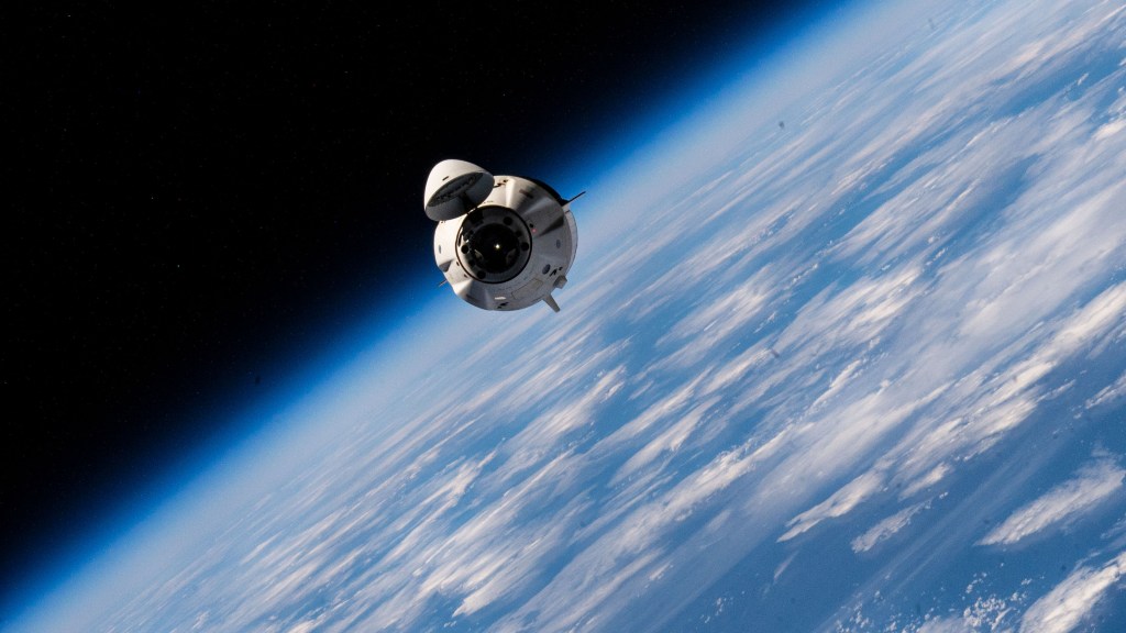 NASA's SpaceX Crew-10 Undocking