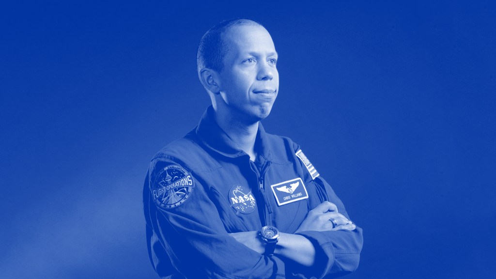 NASA Astronaut Chris Williams Soyuz MS-28 Hatch Opening