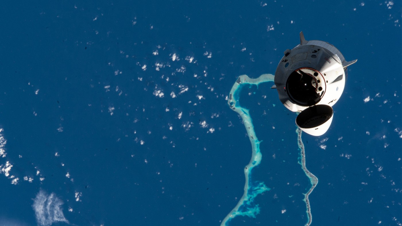 NASA's SpaceX Crew-11 Undocking
