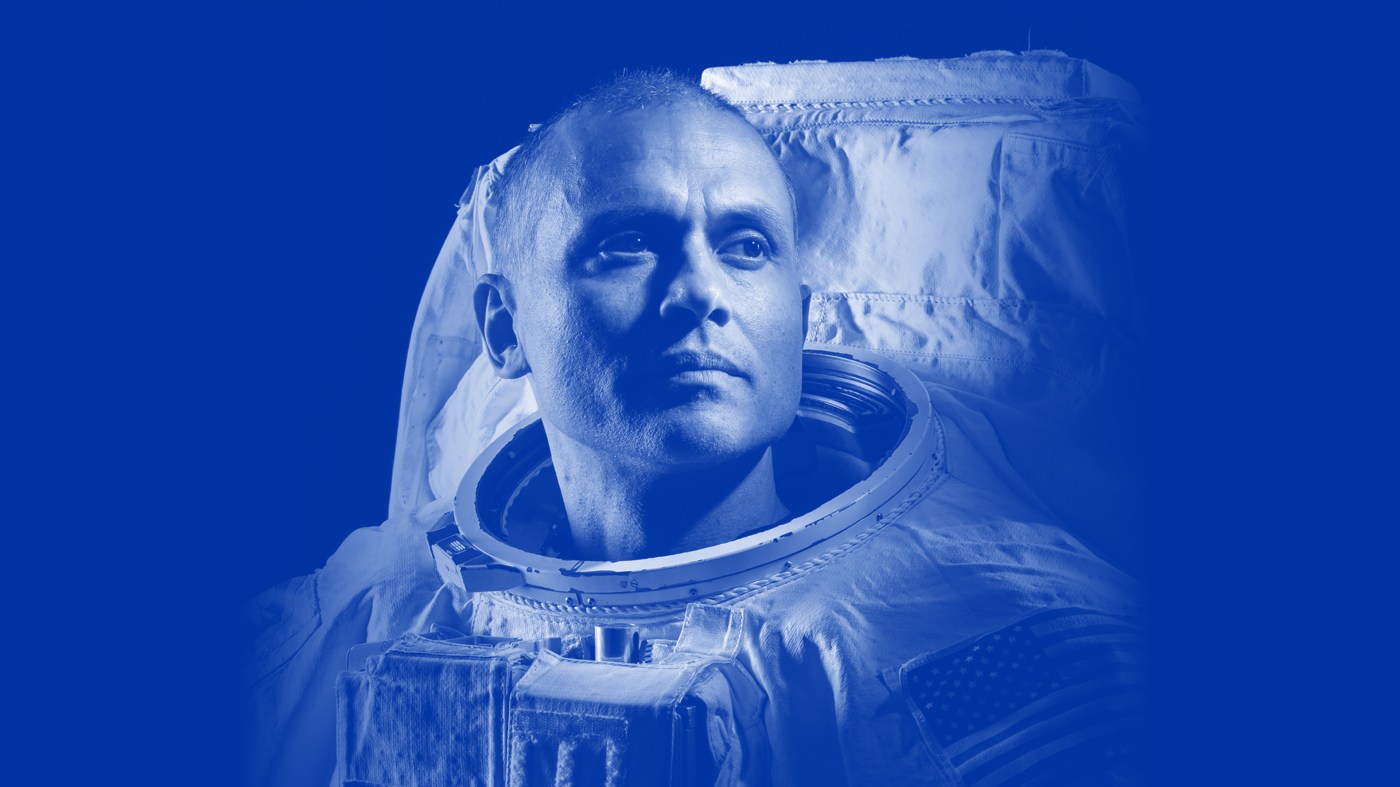 NASA Astronaut Anil Menon Soyuz MS-29 Hatch Opening