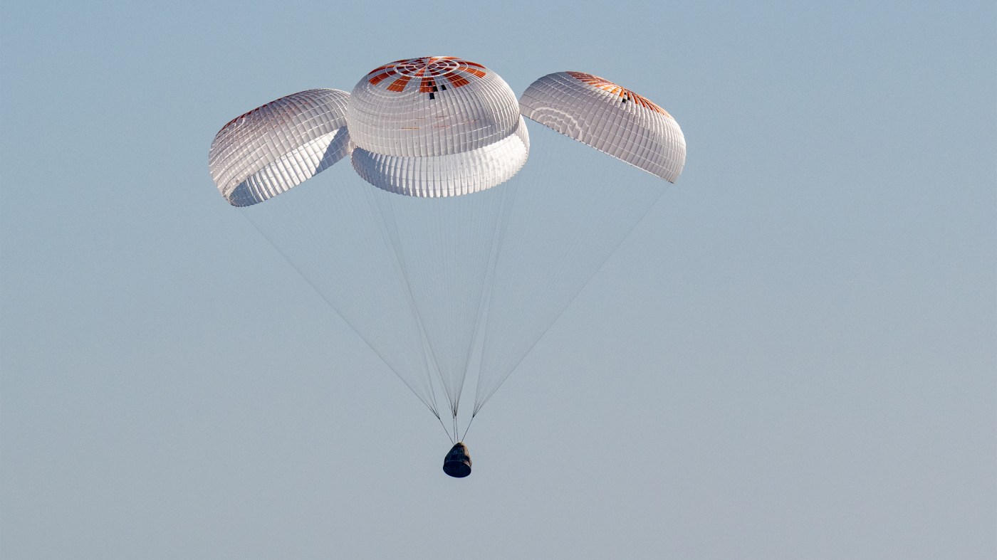 NASA's SpaceX Crew-12 Re-Entry & Splashdown