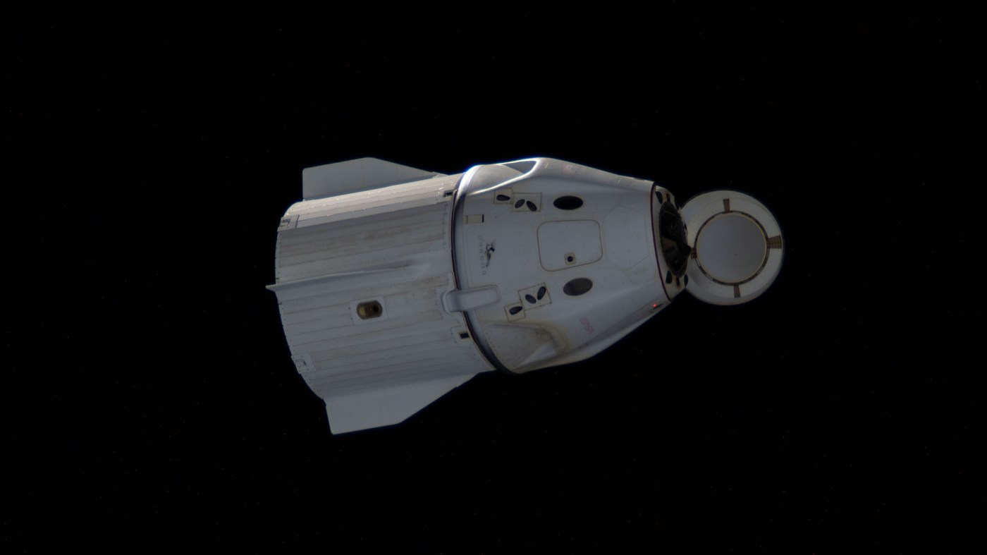 NASA's SpaceX Crew-12 Undocking