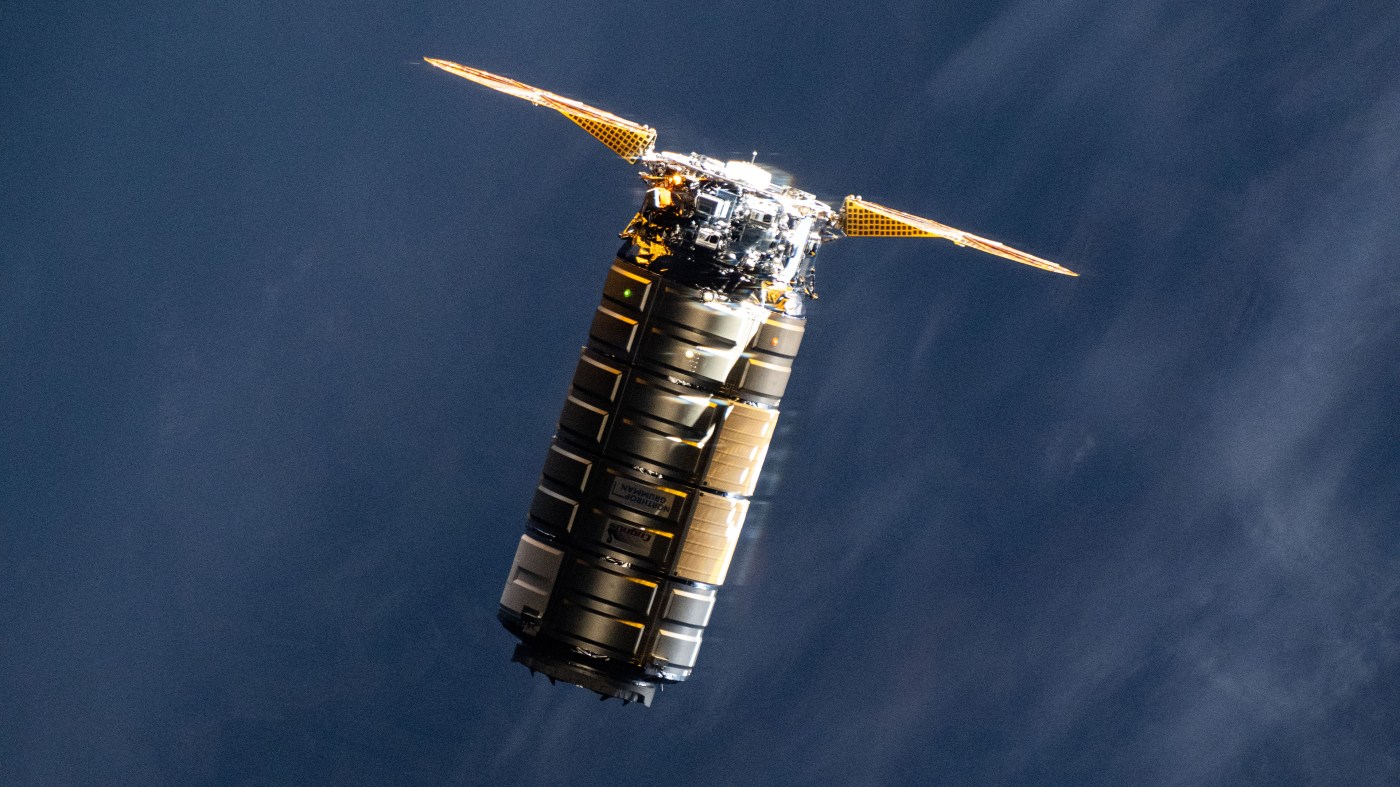 Coverage of the Departure of the Northrop Grumman CRS-24 Cygnus Cargo Craft from the International Space Station